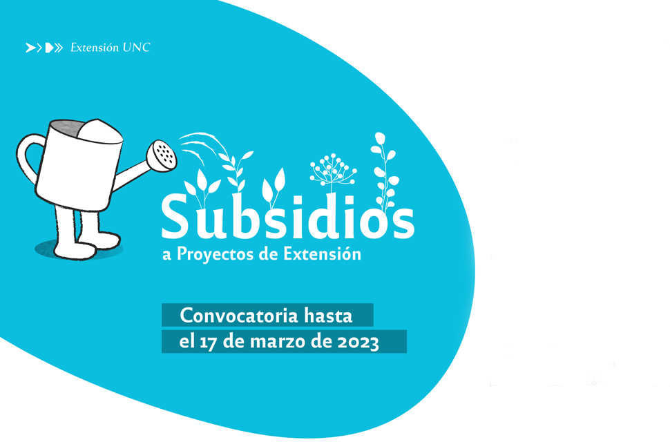 Convocatoria | Subsidios a Proyectos de Extensión 2023-2025 | Facultad ...